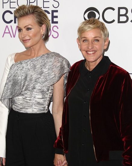 only Degeneres and Portia De